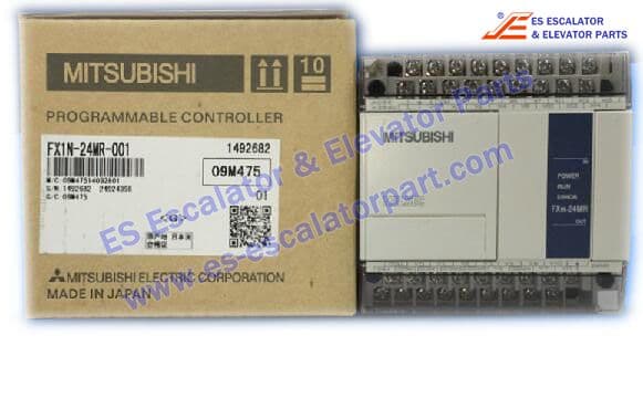 MITSUBISH PROGRAMMABLE CONTROLLER FX1N-24MR-001 MITSUBISH PROGRAMMABLE CONTROLLER FX1N-24MR-001