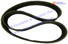 Escalator Poly Belt 12RIB L=1943mm For FT722