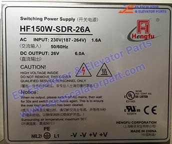 schindler Elevator HF150W-SDR-26A 55503909 Emergency Power Supply schindler Elevator HF150W-SDR-26A 55503909 Emergency Power Supply