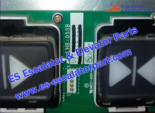 Mitsubishi Elevator parts LHB-055B Button Board Mitsubishi Elevator parts LHB-055B Button Board
