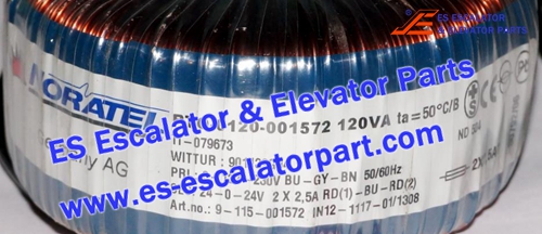 Elevator Parts RTO-0120-001572 transformer