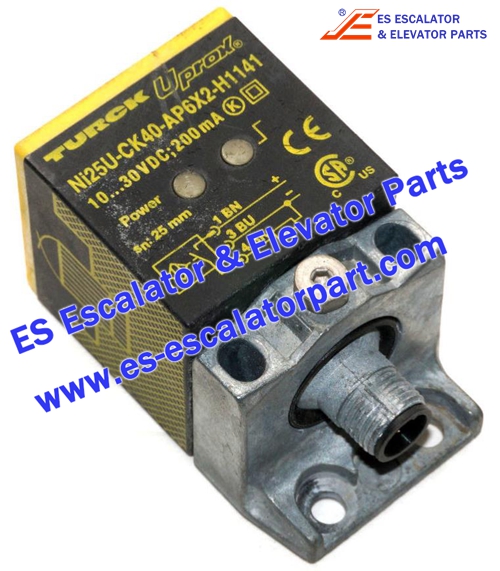 Thyssenkrupp Escalator Parts Ni25U-CK40-AP6X2-H1141 PROXIMITY SENSOR Thyssenkrupp Escalator Parts Ni25U-CK40-AP6X2-H1141 PROXIMITY SENSOR