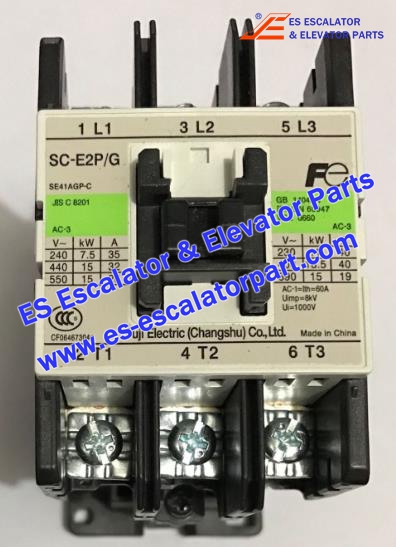 FERMATOR Elevator Parts SC-E2P/G Contactor