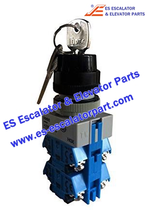 OTIS Escalator Parts DAA177NPJ1 Switch with key 3 position OTIS Escalator Parts DAA177NPJ1 Switch with key 3 position