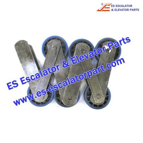 Escalator Parts KM5252159H01 Step CHAIN 10 DH-C-S 2STR L-400