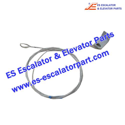 Elevator Parts KM601871G10 ROPE,  CLOSING WEIGHT AMD L=1495MM