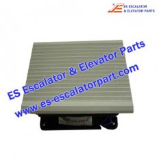 Escalator Parts KM5225976 filter fan r124 emc airflow outward