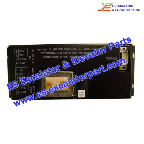 KONE Elevator Km713130g01 PCB LCEKNX INTERFACE KONE Elevator Km713130g01 PCB LCEKNX INTERFACE