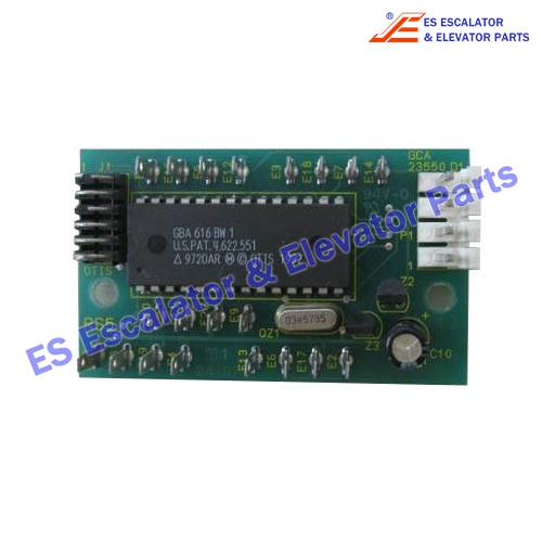 PCB GCA23550D10 REMOTE STATION PANEL RS5-04 FOR HYDRAULIC ELEVATOR Use For OTIS