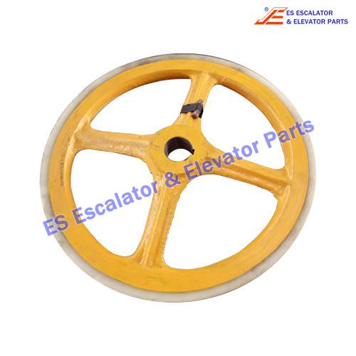 Escalator DSA2000535 Friction wheel, D=458 d=45/55 H=35 Use For LG/SIGMA