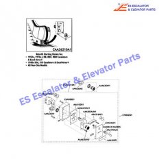 CAA26210A1 Keyswitches Assembly Retrofit Starting Device