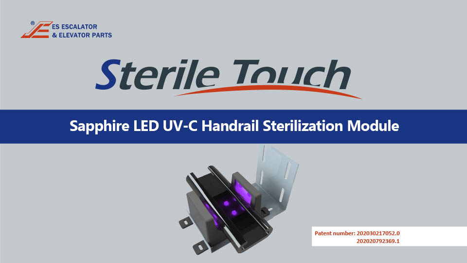 Sterile Touch-UVC Handrail Sterilization