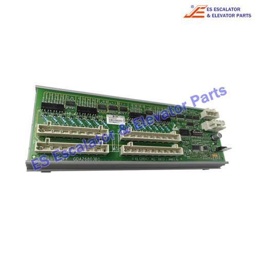 Escalator GCA26803B1 Safety chain board Use For OTIS