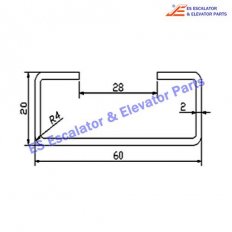 Escalator DAA333NSY Track