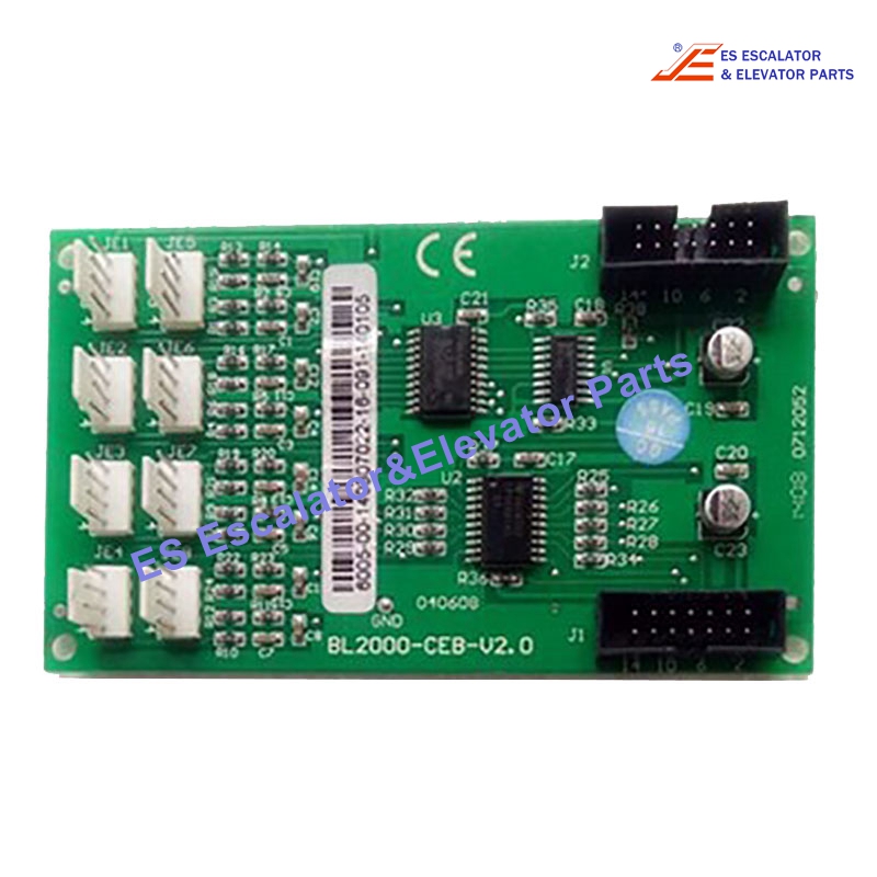 FR2000-CEB-V2.PCB Elevator Circuit Board Blu-ray Command Expansion Board Use For Fujitec
