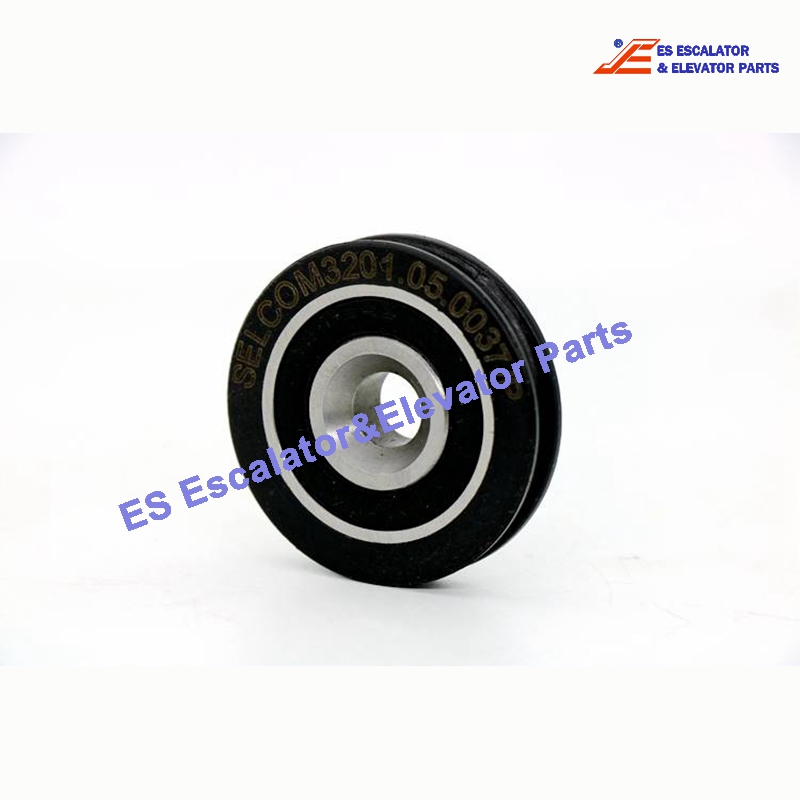 3201.05.0037/P Elevator Door Wire Rope Rollers OD45mm Thickness 9mm bearing6202 Use For Selcom