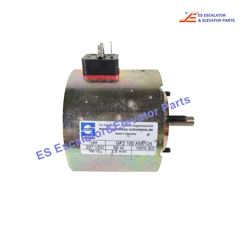 KM3689159 Escalator Electromagnet Brake  GF2 100 A55 115 24VDC 58W 100 ED 3.5mm Use For Kone