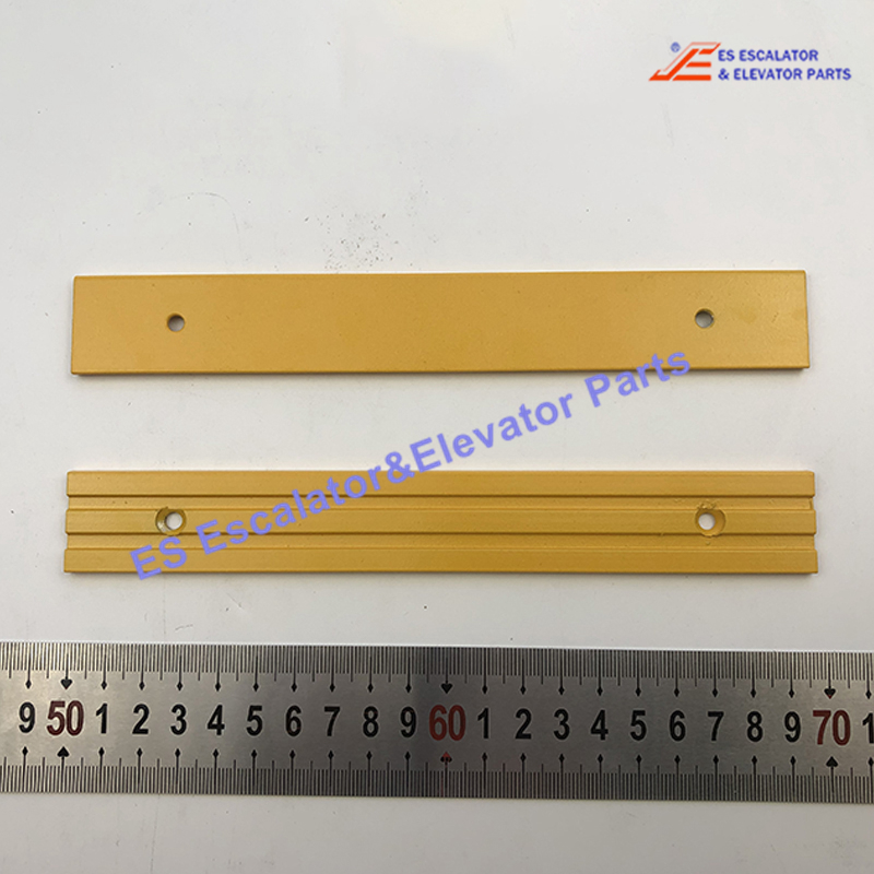 DEE2756159 Escalator Comb Plate Strip RTV-C  Yellow Comb Plate Strip RTV-C Use For Kone