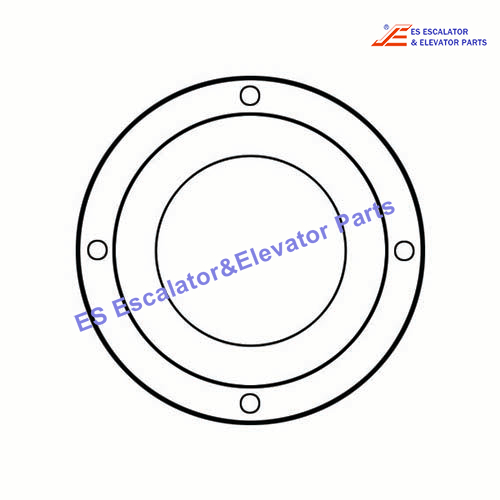 GO196AA1 Escalator Friction Wheel  Drive Wheel Flange For 606 Use For Otis