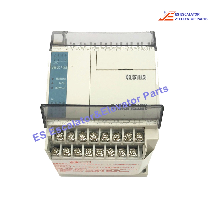 Mitsubishi PLC FX1S-20MR-001 Escalator Programmable logic controller PLC Use For SSL