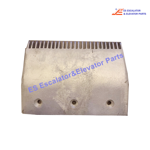 "H00005946 Escalator  Comb Plate Color:Silver 25 Teeth 3 Holes Use For ThyssenKrupp"