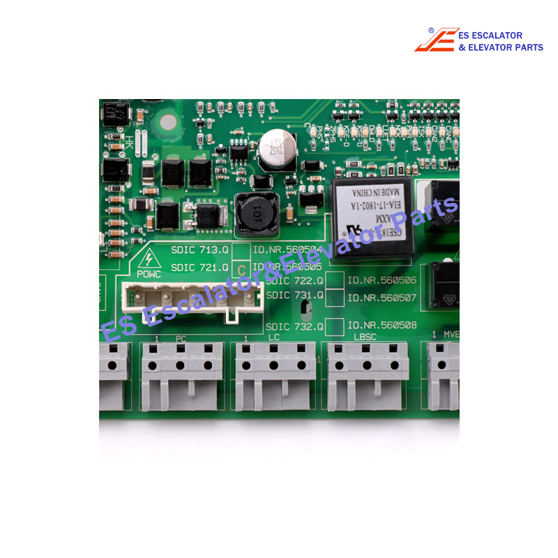 PCBA SDIC 722.Q 560506 Elevator PCBA SDIC 722.Q Board  3300 3600 Car Top Electronic Printing Board 