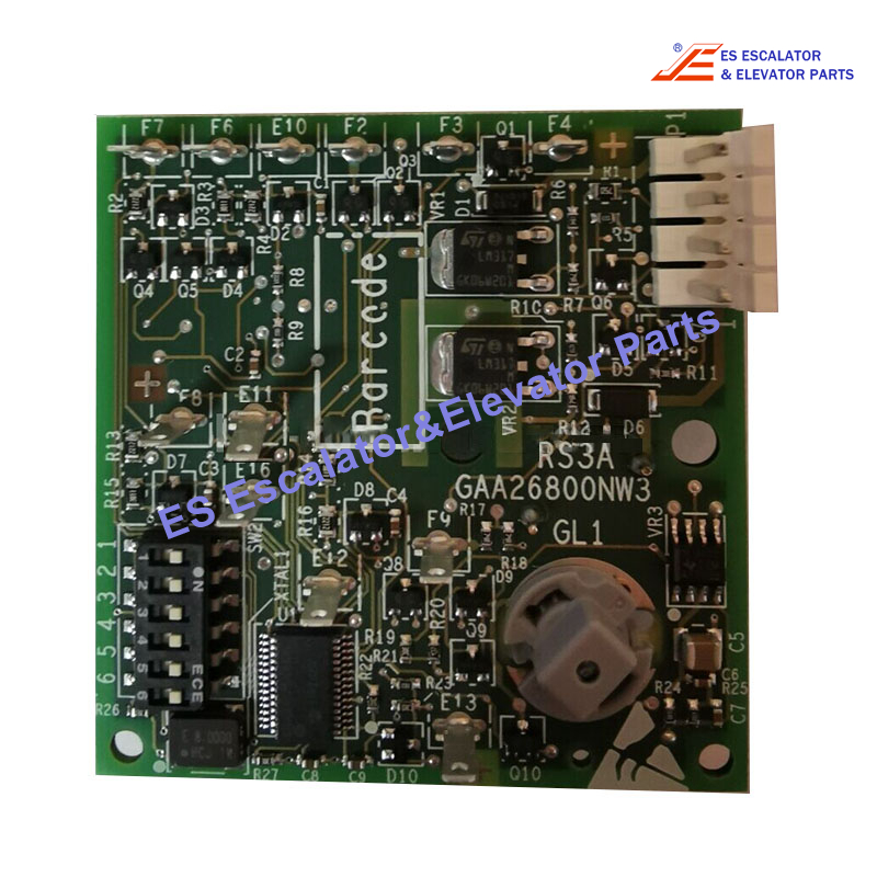 GAA26800NW3 Elevator RS3A Board   Remote Station RS3A  Use For Otis