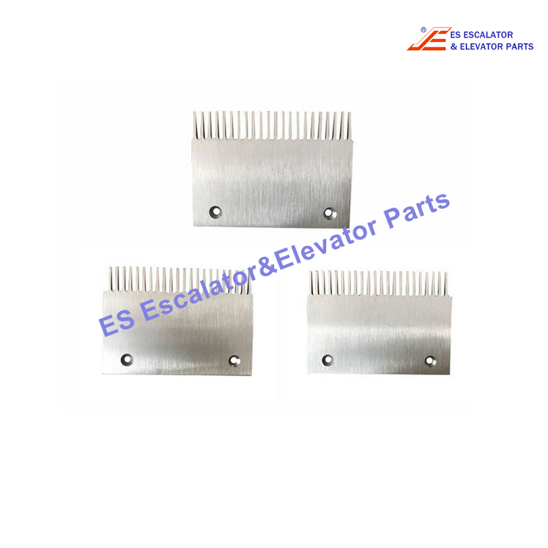 XAA453AV8 Escalator Comb Plate  Moving walks Comb 22 Teeth Aluminium Use For Otis
