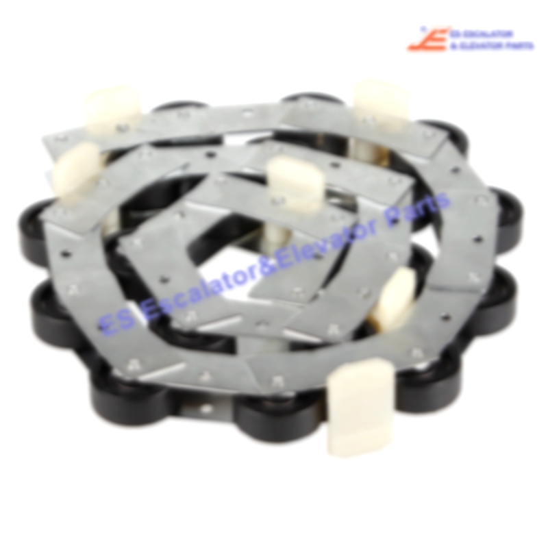 498347 Escalator Reversing Chain 17 Rollers OD=46.5mm For 9300