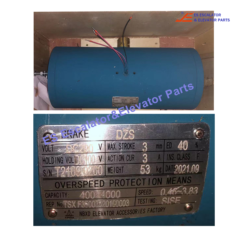 DZS165-L Elevator Brake Coil  Traction Machine DZS AC220V 3A Use For Xinda