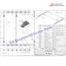 GS8000 Escalator Step Chain