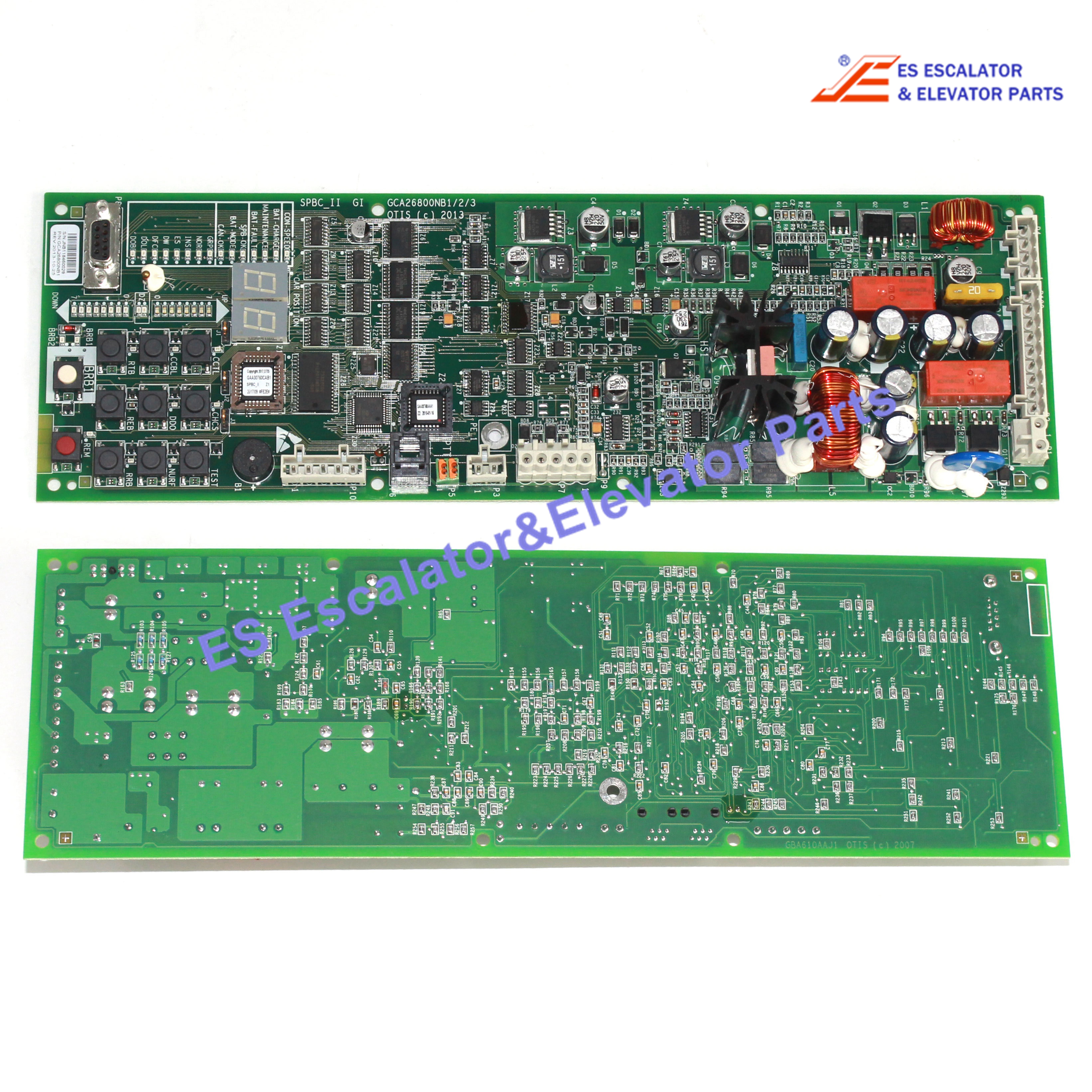SPBC-II Board GCA26800NB4 Elevator PCB Board  SPBC-II Board Use For Otis