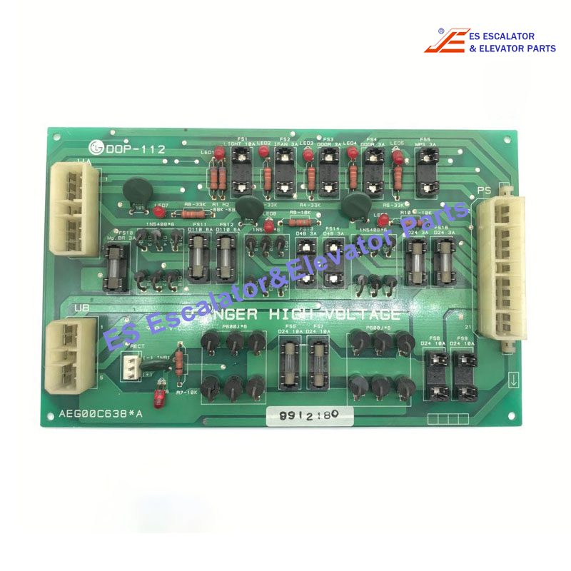 DOP-112 Elevator PCB Board Power Board Use For Lg/Sigma