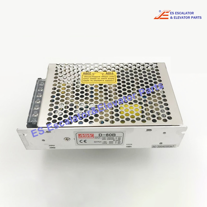 D-60B Elevator Power Supply 58W 5V/3A 24V/1.8A