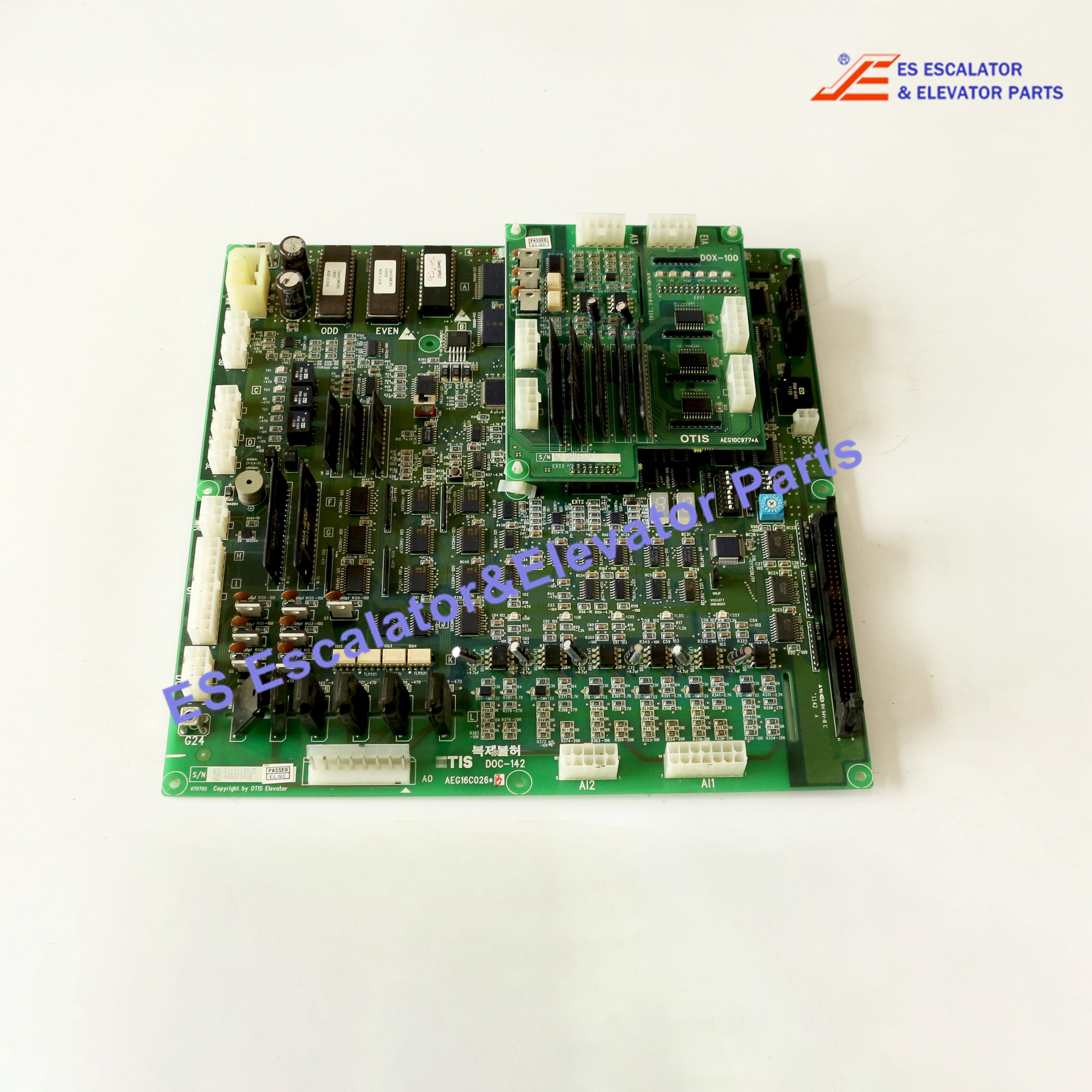 AEG16C026*B Escalator PCB Board DOC-142 Mother Board Use For Lg/Sigma