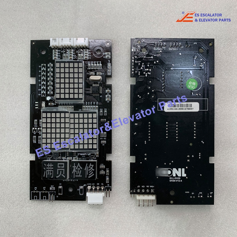 KLL-DV20 Elevator PCB Board COP Display Board Use For Canny