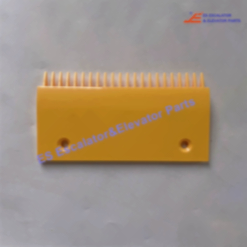 898632 Escalator Comb Plate Color:Yellow Teeth:22T Plastic