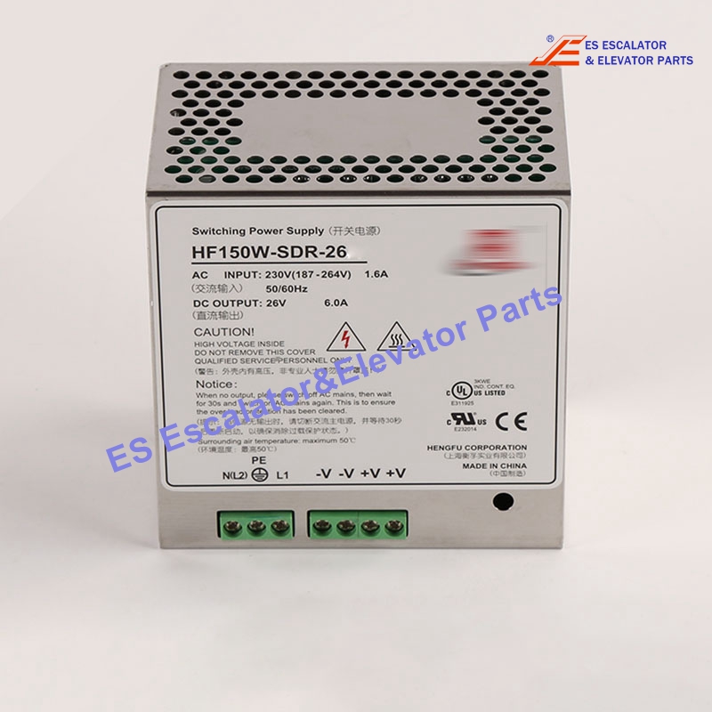 KM924759 Elevator Power Supply Unit 230VAC/26VDC 6A Use For Kone