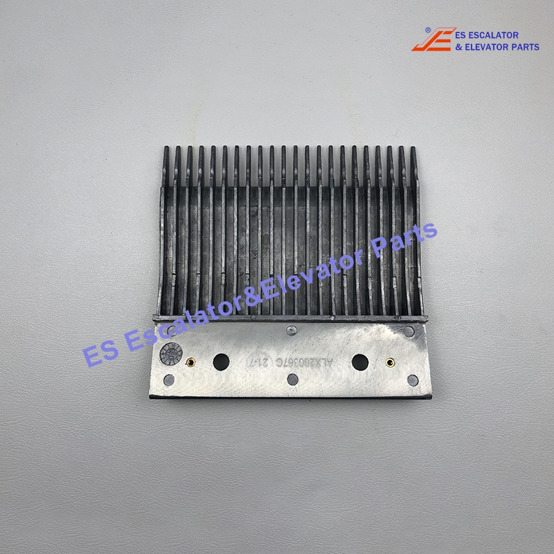 Escalator Comb Plate RTV-C, DEE2209590, 197.4*186.9mm, 22T Use For KONE
