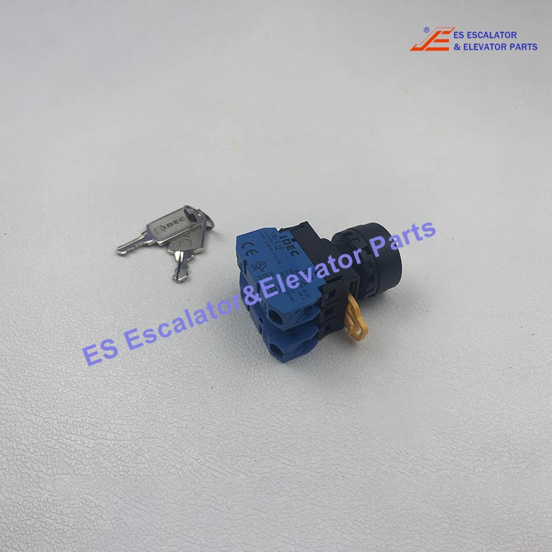 YW1K-3AE20 Elevator Key Selector Switches YW Series Ø 22.5 mm M22 Diameter:22mm Use For Sjec