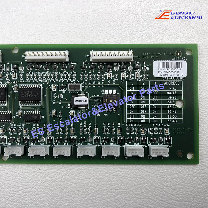 DAA26800J1 Elevator RS32 Communication Board Elevator Communication Board RS32 Use For Otis