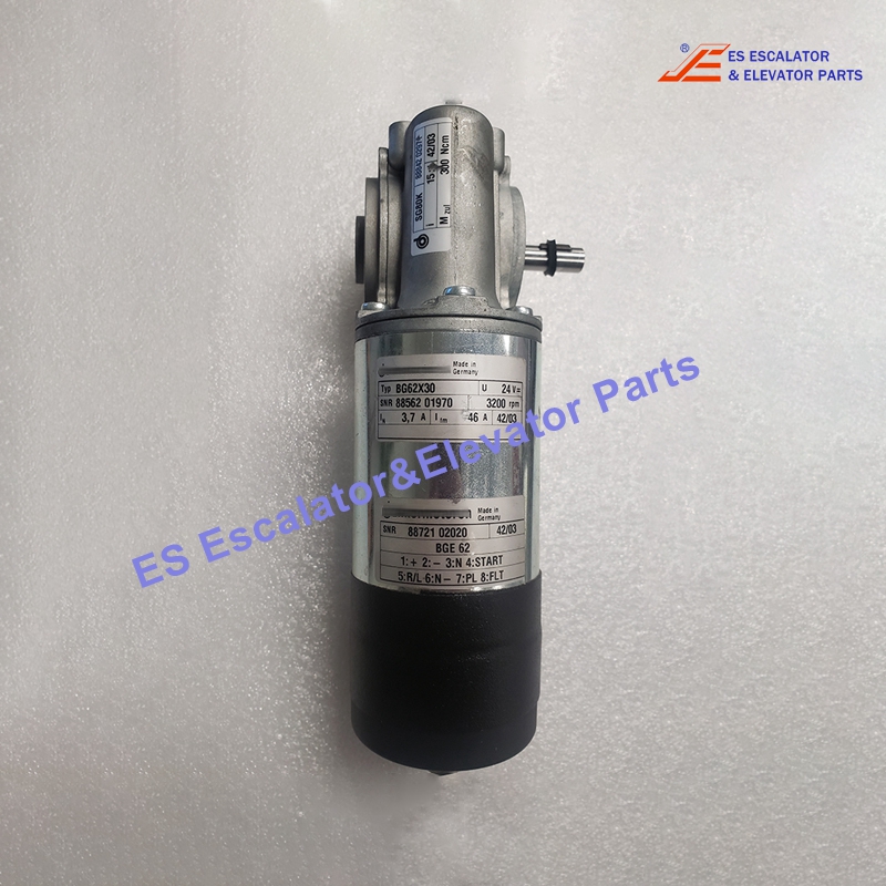 BG62X30 Escalator Motor 24VDC 3200 RPM IN  3.7 IFM 46 Use For ThyssenKrupp