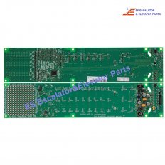 Elevator Parts KM806830G02 PCB F2KCDM DOTMATRIX DISPLAY AMBER COP