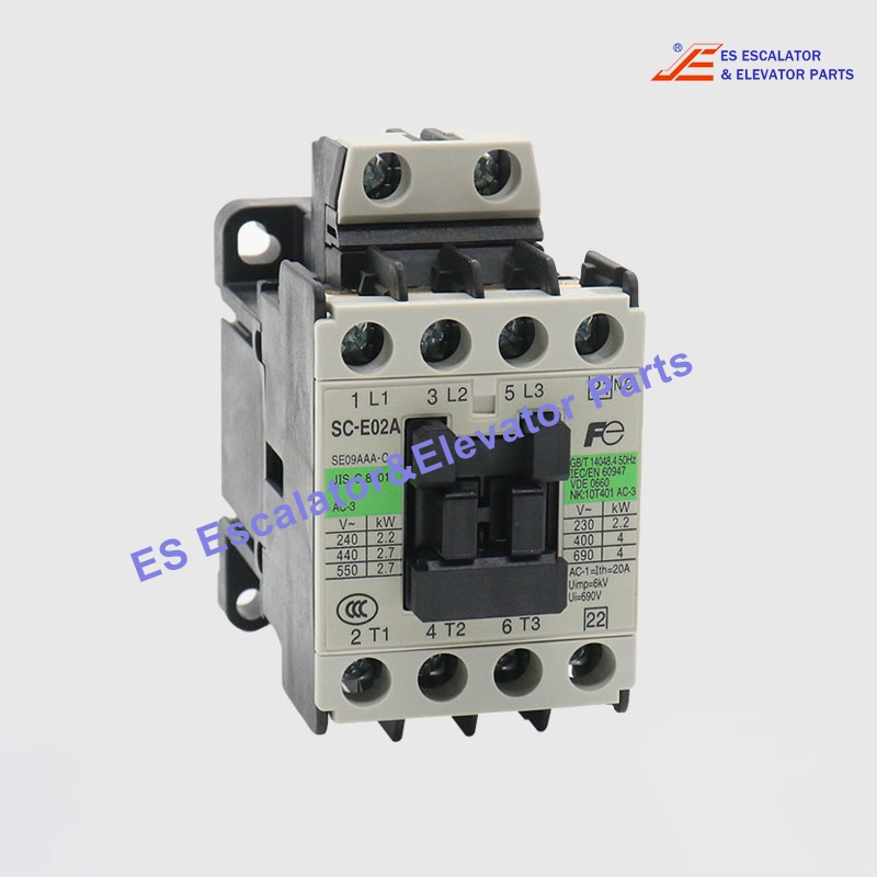 SC-E02A/C Elevator Contactor AC380V 1A Use For Fuji