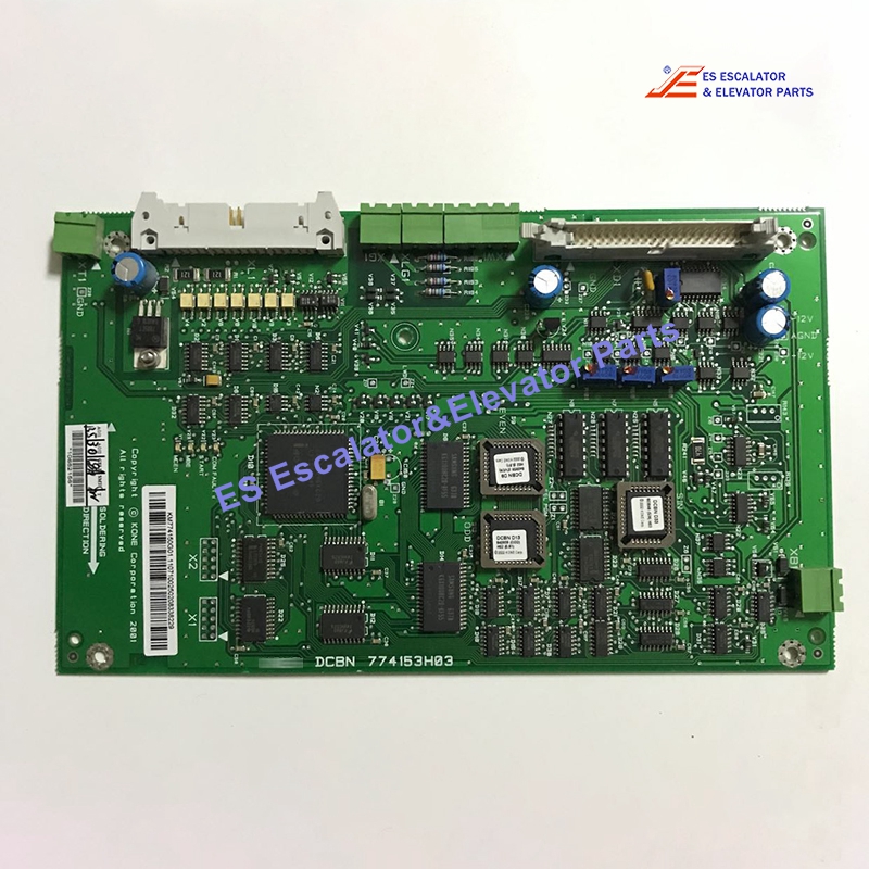 KM774150G01 Elevator PCB Board DCBN Assembly Use For Kone