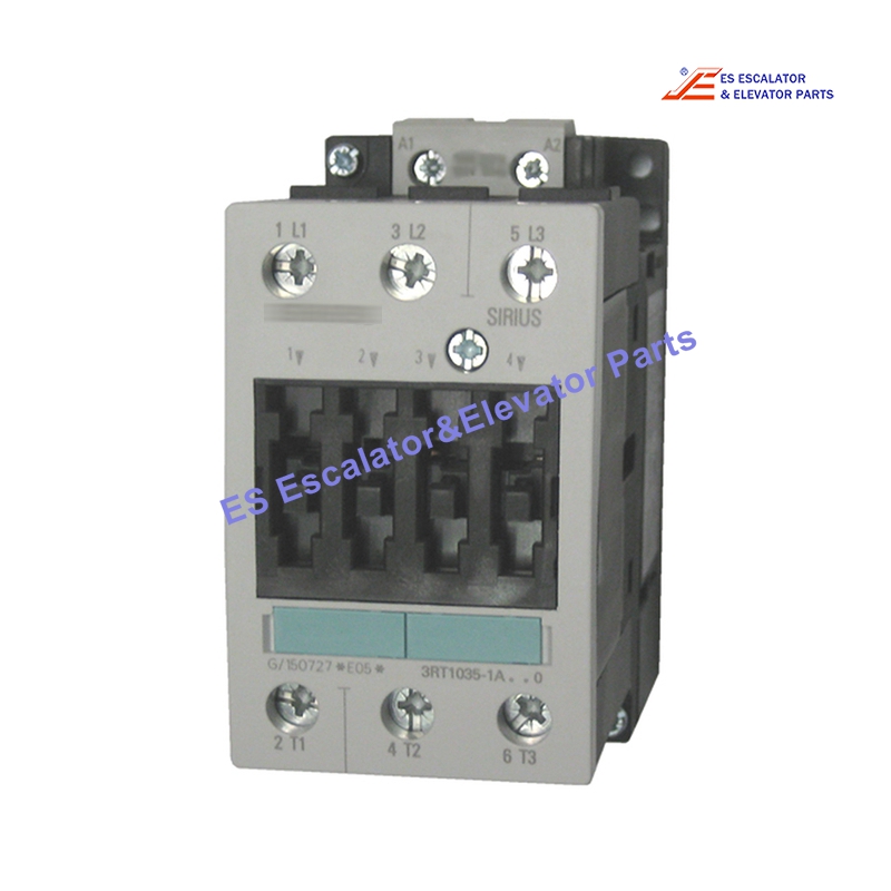 3RT1035-1A Elevator Contactor 3 Pole 40 A 460V 18.5 KW Use For Siemens