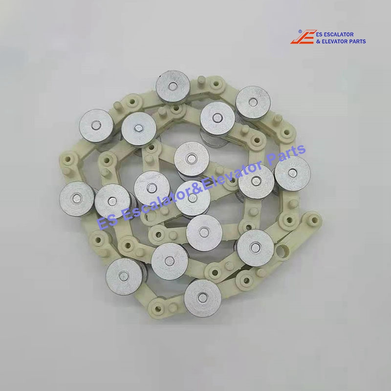 KM51268821 Elevator Newel Roller Chain 17 Rollers Use For Kone