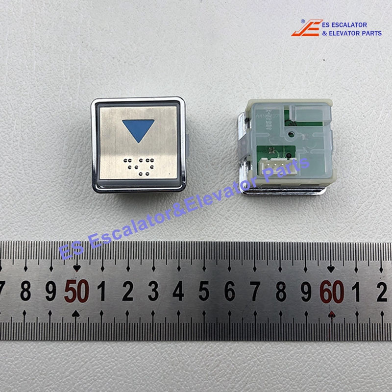 A4N52270 Elevator Push Button Square White Light Use For BST