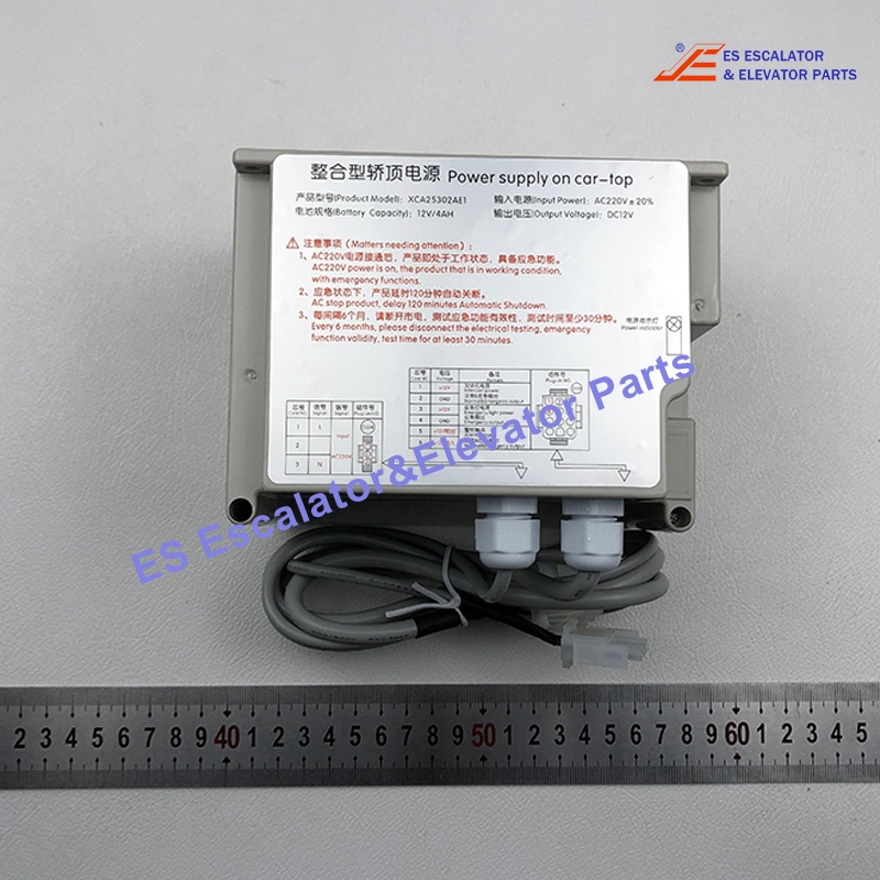 XCA25302AE1 Elevator Power Supply Power Supply On Car-top Use For Otis