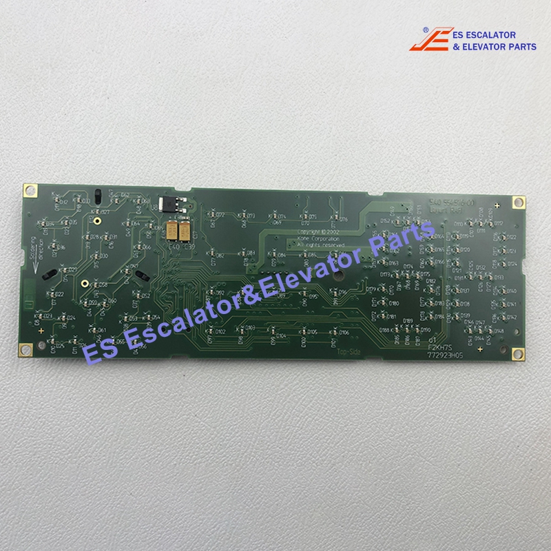 KM772920G01 Elevator Board PCB F2KH7S HLI Seven Segment Amber Use For Kone